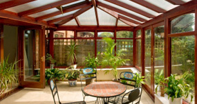 p-shaped conservatories 